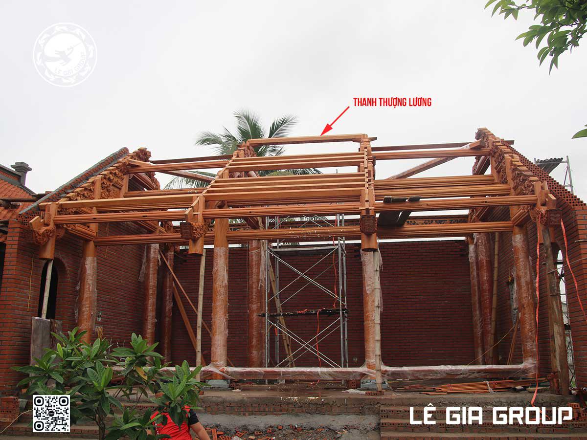 Ý nghĩa của thanh gỗ thượng lương trong kiến trúc nhà gỗ cổ truyền Việt Nam